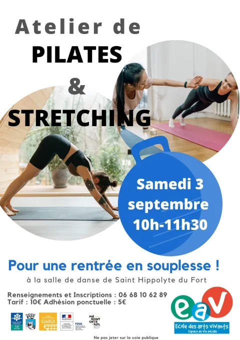 Pilates et stretching